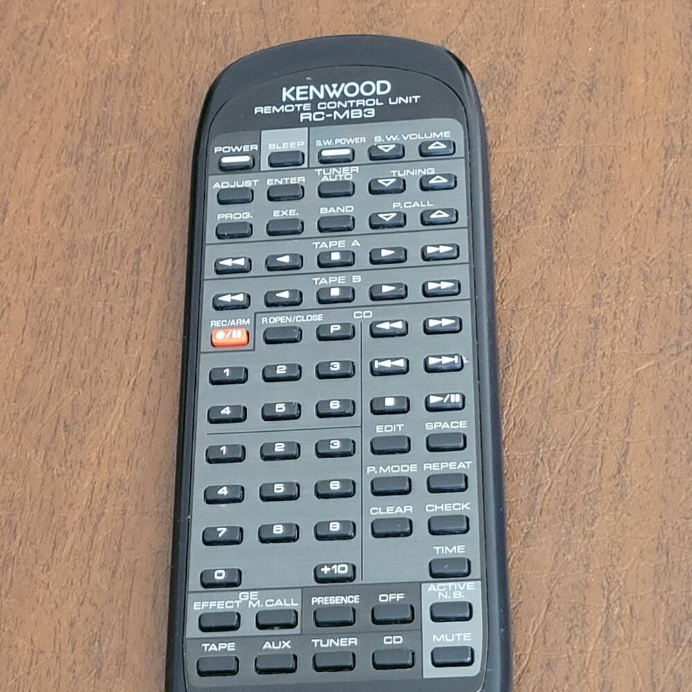 Kenwood RC-MB3 Remote Control - Picture 3 of 8